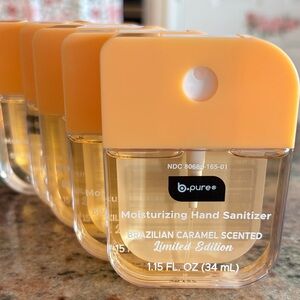 b.pure Orange Moisturizing Hand Sanitizer five pack new